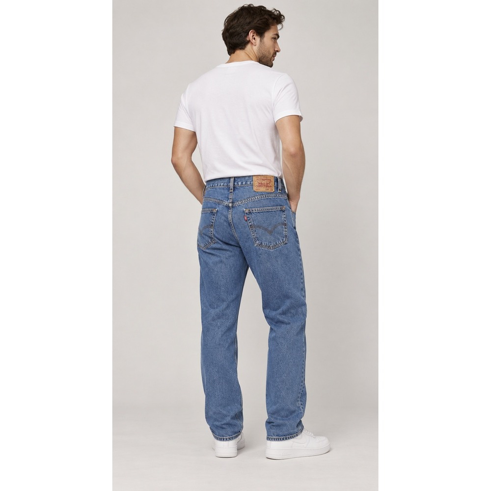 Levi's 550 Relaxed Fit Jeans Men 30x32 Blue Medium Wash Tapered Leg Workwear Y2K